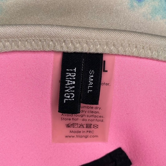 TRIANGL Tie Dye Bikini Top - Picture 7 of 9